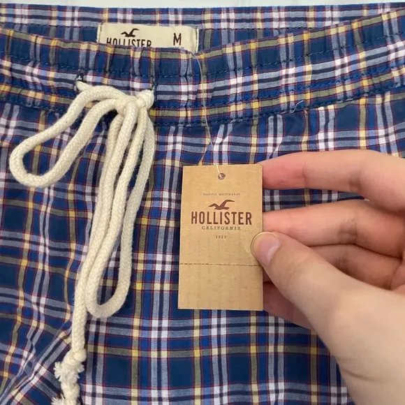 Y2K Hollister Plaid Pajama Shorts