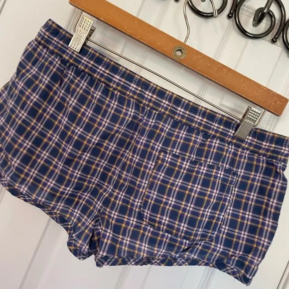 Y2K Hollister Plaid Pajama Shorts