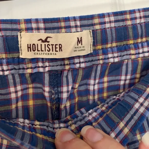 Y2K Hollister Plaid Pajama Shorts